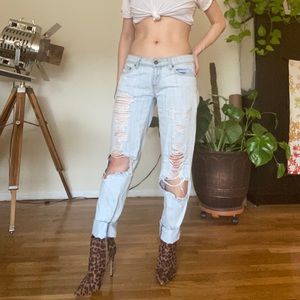 LF Carmar Boyfriend Ripped Jeans